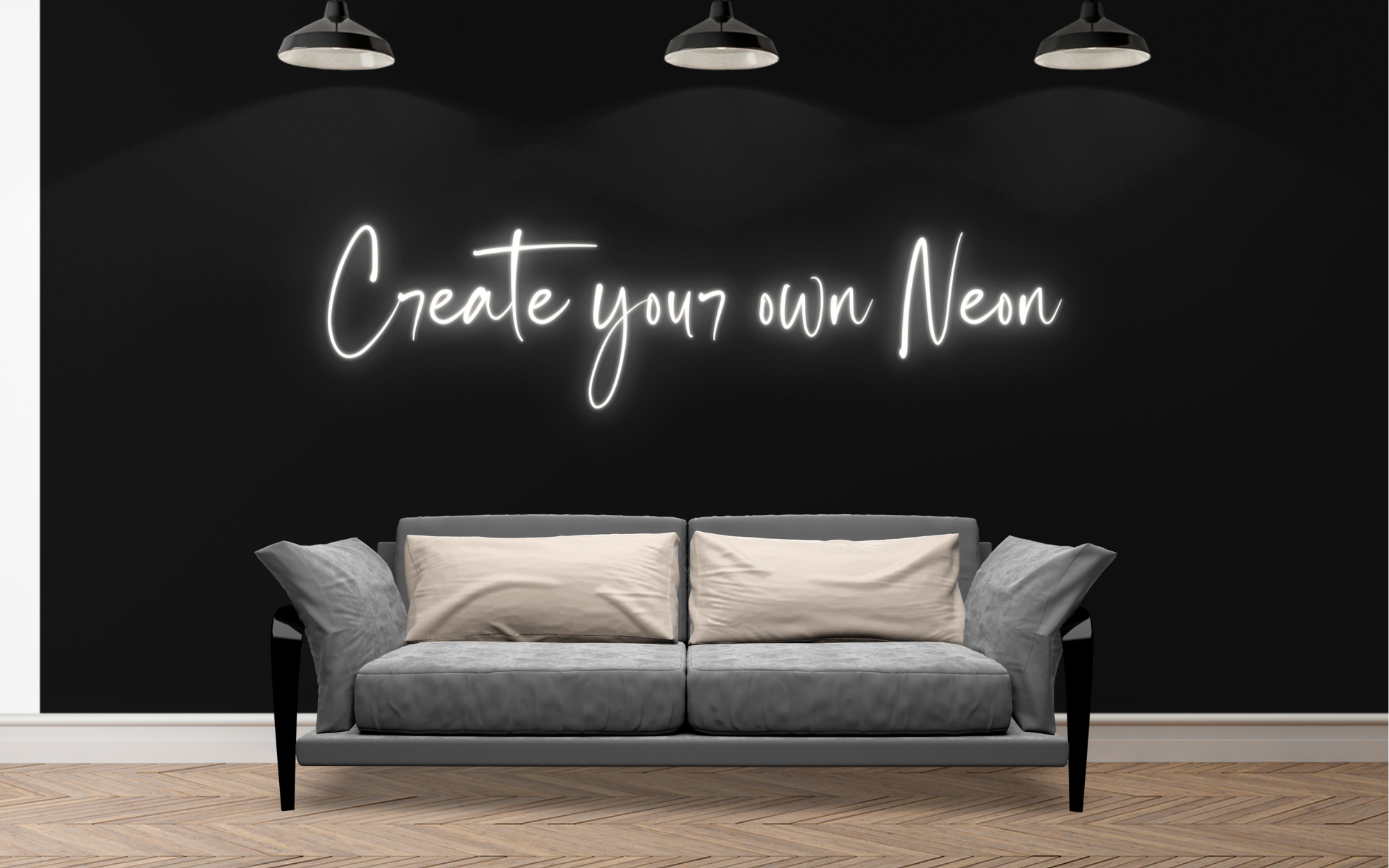 Line Neon Sign Create Your Own Single Line Neon Sign – Cartys Neons - Custom Neon Signs